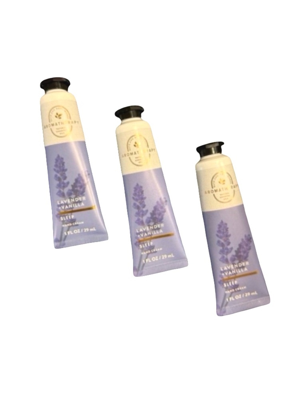 3 Aromatherapy Sleep Lavender and Vanilla Hand Cream